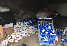 Scampia: sequestrata fabbrica di detersivi contraffatti