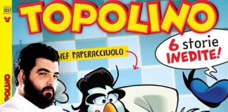 Antonino Cannavacciuolo diventa "Paperacciuolo" sul Topolino