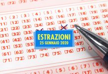 Estrazioni del Lotto oggi, 25 gennaio 2020: tutti i numeri