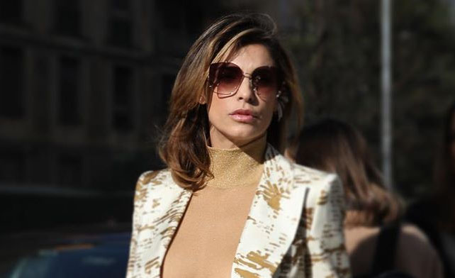 Milano Fashion Week 2020: Elisabetta Canalis alza la temperatura