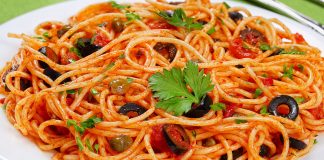 Ricetta spaghetti olive e capperi dalla terra del Sud
