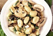 Ricetta gnocchi con funghi e spinaci: gustosissimi!
