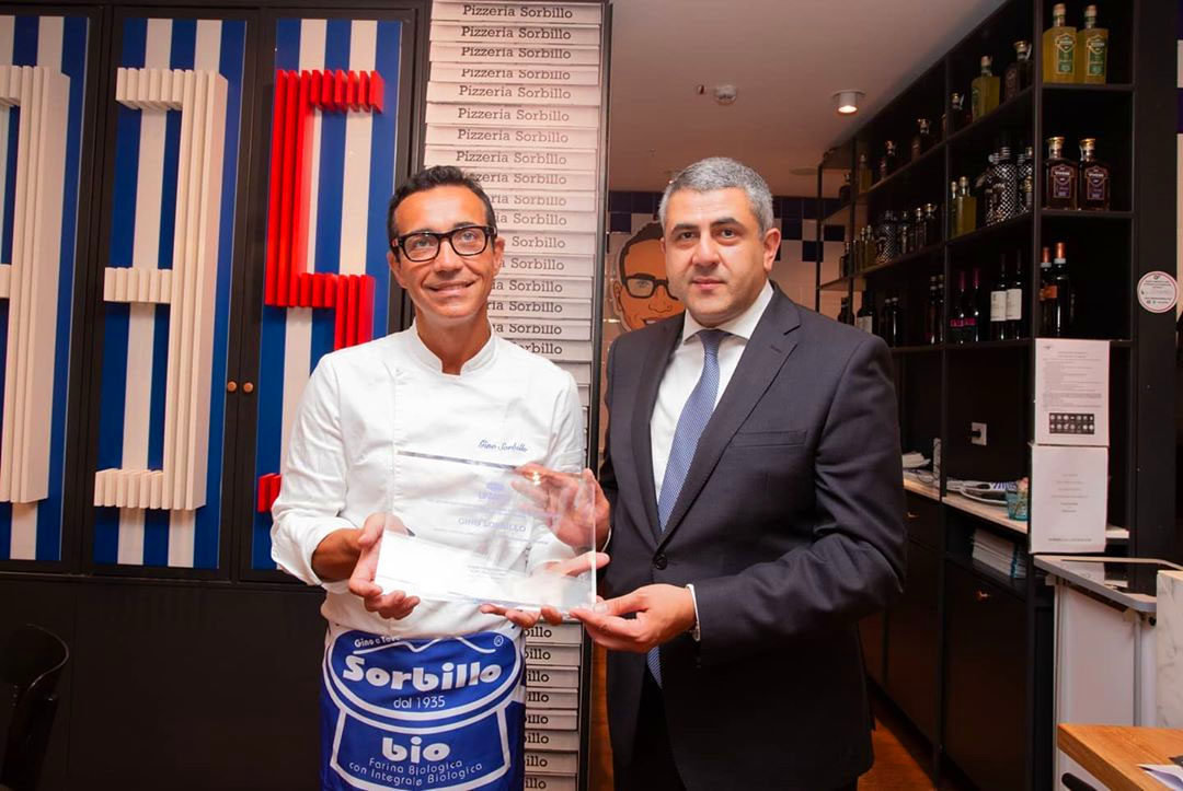 Gino Sorbillo nominato dall'ONU ambasciatore del Turismo Gastronomico