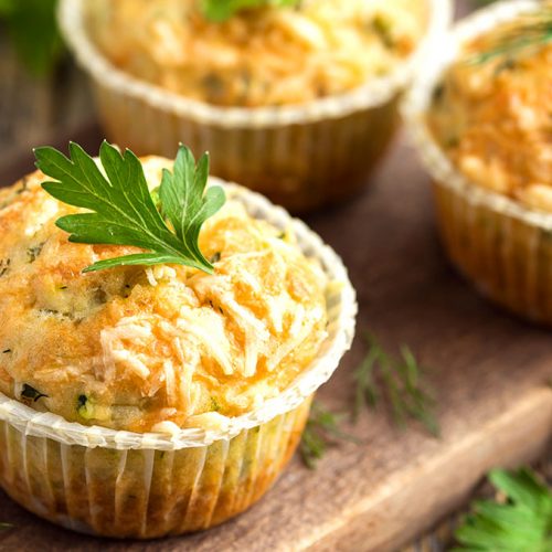 Muffin salati alle zucchine: ricetta di un rustico paradisiaco
