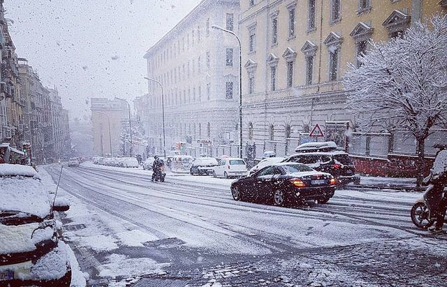 Previsioni meteo Napoli: arriva il gelo e la magia della neve