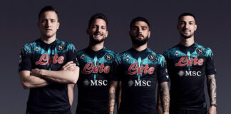 Calcio Napoli, nuovi completini eleganti e penetranti
