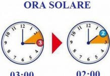 Cambio ora solare: le lancette indietro di 60 minuti