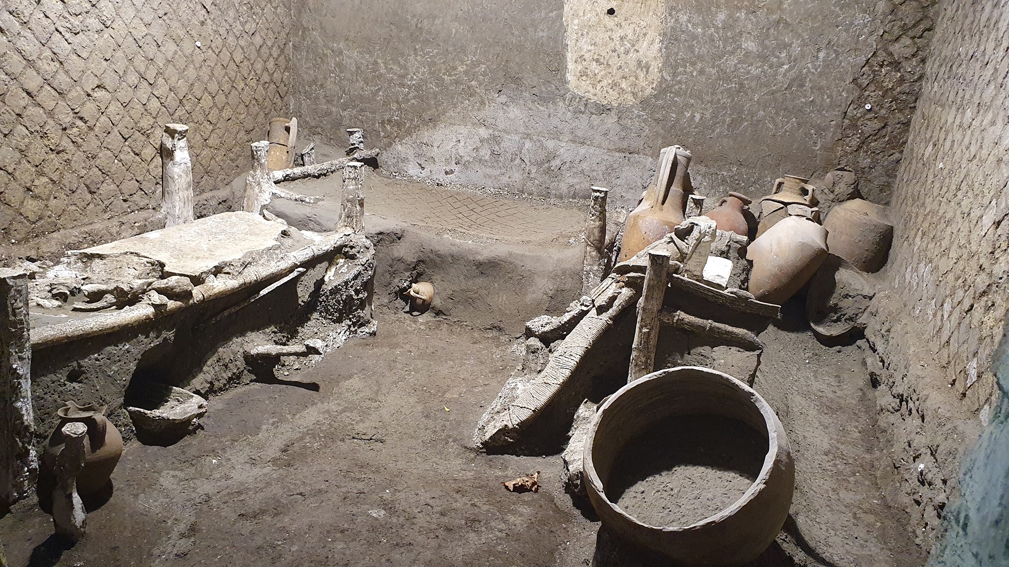 Pompei, Civita Giuliana: scoperta stanza degli schiavi