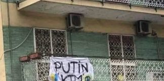 Napoli Ucrania: "KTM" l'insulto contro Putin